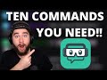 10 Streamlabs Cloudbot Commands You Need! (Twitch Chatbot Tutorial)