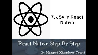 7. JSX in React Native