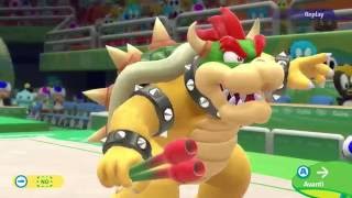 Mario & Sonic at the Rio 2016 Olympic Games (Wii U) - Rhythmic Gymnastics - all Bowser routines