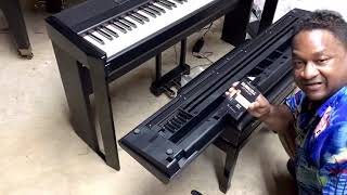 Kris Nicholson opens his boxes from Sweetwater sound with Yamaha NP-32B Demo