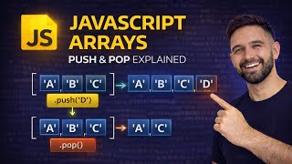 JavaScript Arrays for Beginners: Push, Pop & Zero-Indexing Explained (Lesson 38)