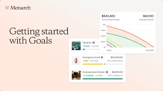 Plan ahead with confidence: Your guide to using Monarch's new Goals experience