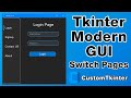 How to Build a Modern Multi-Pages GUI with Python and CustomTkinter | Part-1