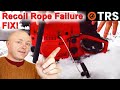 Chainsaw Starter Recoil Spring Failure | This is Why?