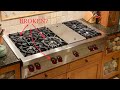 Wolf Range Cooktop Troubleshooting :  Igniter, Spark Module and MicroSwitch