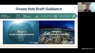 SBTN Ocean Hub webinar