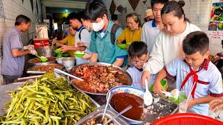 Quán Cơm Trưa như gia đình Chỉ Cần 1000đ đủ 3 món Học sinh Người Lao Động náo nức ghé ăn mỗi trưa