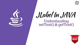 Lect 1.4 - JLabel In JAVA || Write Anything In GUI with the help of JLabel ||