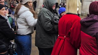 Today They Disobeyed the king's Guard and Faced Consequences 😤 at Horse Guards in London