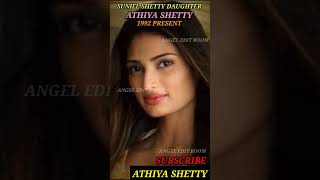 Athiya Shetty ♥️😘 Transformation#viral #trending#sunielshetty #ahanshetty#athiyashetty #lifejourney