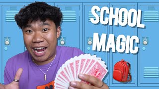 5 EASY MAGIC TRICKS FOR SCHOOL (TUTORIAL)