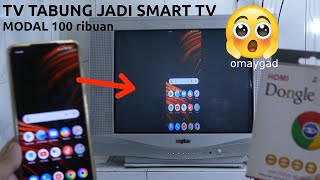 Anycast HDMI Dongle Ke TV Tabung - Mengubah TV Tabung Jadi Smart TV