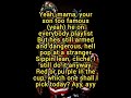 Ayo & Teo + Gang ft Juice wrld       Armed and dangerous lyrics