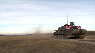 The British Army's Challenger 3 Main Battle Tank