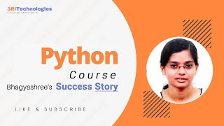Bhagyashree's Success Story | Python Developer | Learner Experience | 3RI Technologies Placement