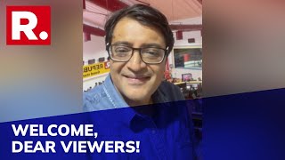 Arnab Goswami Takes Viewers Through A Tour Of The Republic Newsroom