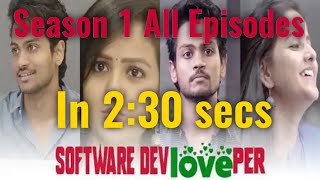 Software Developer Season 1 Short Film in 2:30 sec | Shanmukh Jaswanth | Vaishnavi