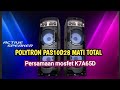 Speker Aktif Polytron PAS 10D28 mati total