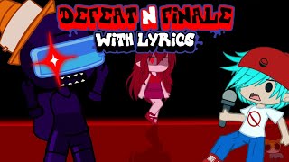 (READ DESC PLS) Defeat N Finale with lyrics in gacha club (Re-Upload)