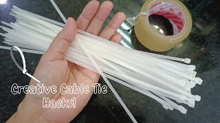Creative Cable Tie Hacks: Tips and Tricks
