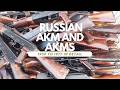 Soviet / Russian AKM and AKMS variants from Izhmash and Tula in detail- 1959-1977.