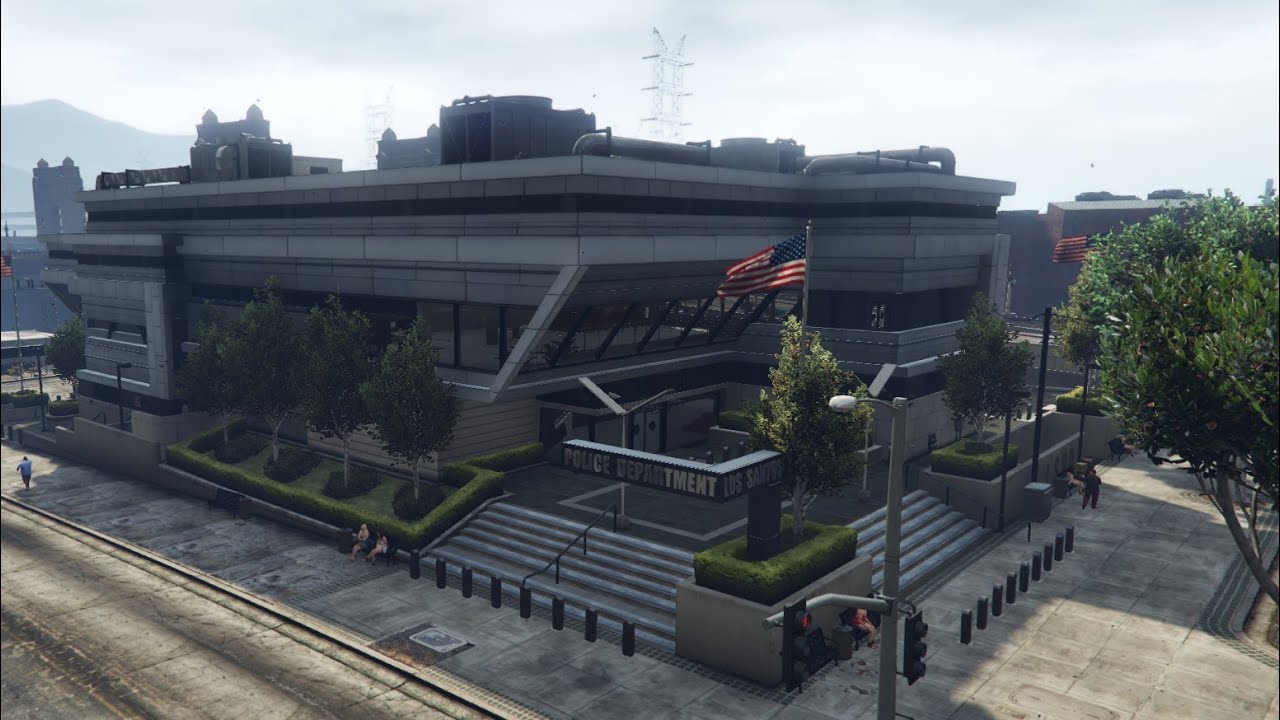 Ibonoja Maps Mission Row Police Station Mrpd Gta V Mlo Fivem