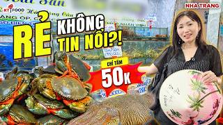 Quán Hải Sản Tươi Sống Giá Bình Dân Ngay Biển ở Nha Trang | Cheap Seafood Restaurant in Vietnam