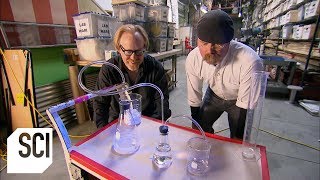 How Much Pressure is Generated by Antacid Tablets? | MythBusters