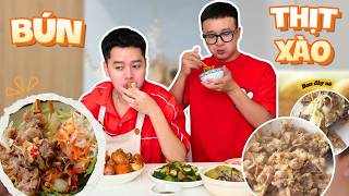 Tết Này Cùng Bon Vào Bếp Làm Bún Thịt Xào Siêu Ngon,  Đãi Cả Nhà Cùng Ăn | Bon đây nè