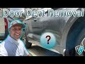 Audi A5 Door Crease Dent, Paintless Dent Repair | Dent Baron Raleigh, NC