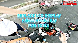 E Bike Replace LCD Display | E bike SetUp | #EBike #Taiwan_EBike