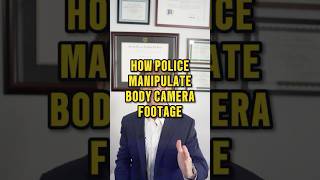 How 👮 manipulate body camera footage #lawyer
