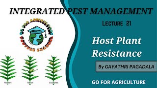 Host plant resistance L-21| IPM | Go For Agriculture | #plantresistance #icar #bhu #ibps #ipm