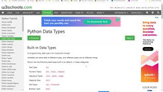 Python w3schools python tutorial part 03