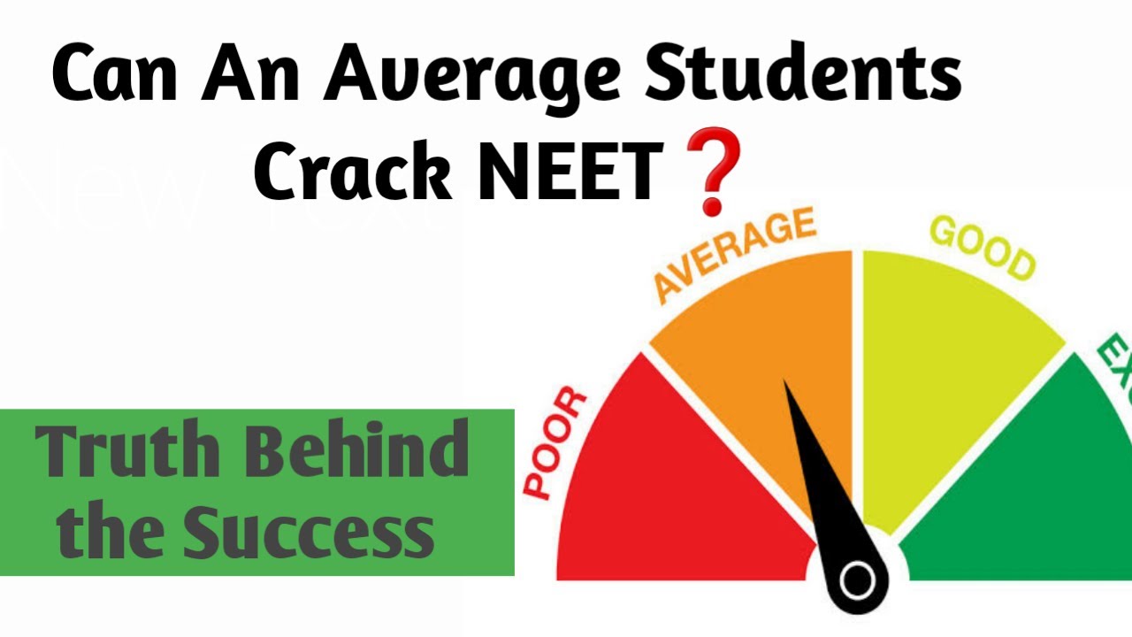 Can An Average Students Crack NEET | Tips For Crack NEET By Self Study ...