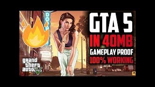 (40MB) 🔥GTA 5 Highly Compressed For PC | GTA 5 PC Game | Installation + Download Link 🔥