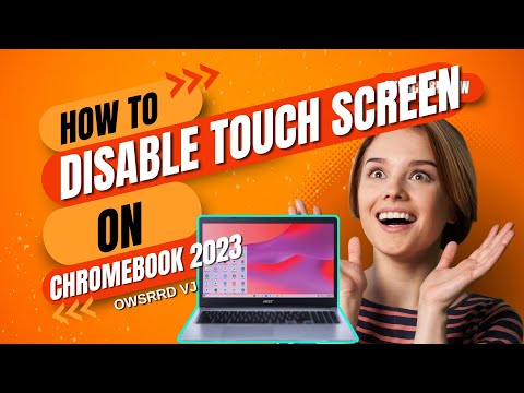 How to disable touch screen on chromebook???