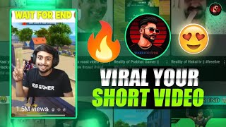 How to viral free fire shorts videos top trending Content 😤 secret revealed 🌟 - Warrior Bhai