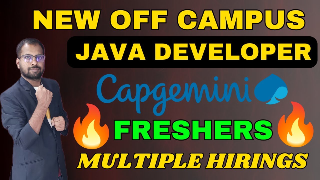 Capgemini Off Campus Hiring Cgi Java Developer Job For Freshers Stripe