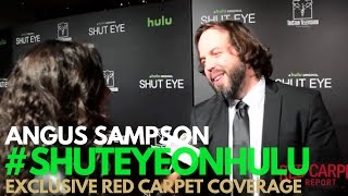 Angus Sampson at the Red Carpet Premiere of "Shut Eye" on Hulu #ShutEyeOnHulu