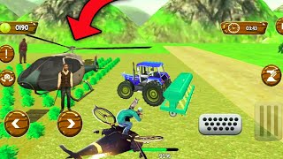 Grand farming Simulator | Tractor Racing - Android Gameplay #4