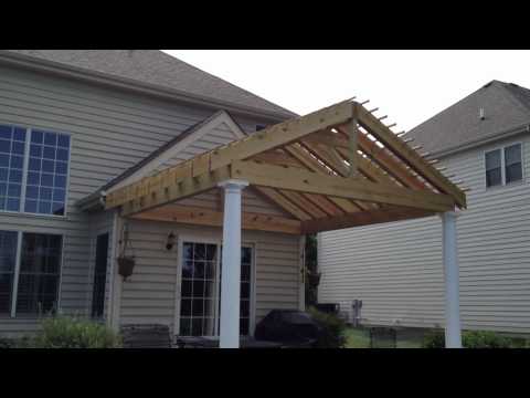 'Gable style' Pergola with Double Rafters by Archadeck 'Gable style' Pergola with Double Rafters by Archadeck