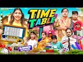 Time Table || Bhai - Behan aur Time Table || Summer Vacation || Family Show || Rinki Chaudhary