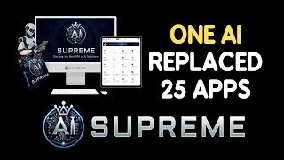 What If ONE AI TOOL Replaced 25 Apps? Sneak Peek Inside…