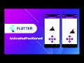 Flutter Animation Widget | 22 | AnimatedPositioned, Positioned | FloatingActionButton | Speed Code