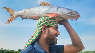 শীতের শুরুতে ছেঁড়া মাতলার,৬ কেজি ওজনের মোচন মাছ দিয়ে,জমিয়ে পিকনিক করলাম!!!