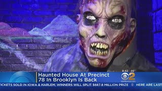 78 Precinct In Brooklyn Hosts Annual Haunted House