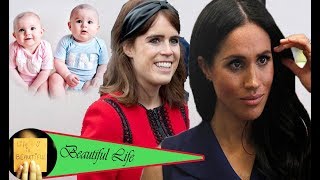 Princess Eugenie announced that she was pregnant with twins when Meghan was approaching give birth