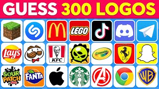 Guess The Logo In 3 Seconds 300 Famous Logos Logo Quiz 2024 By Quiz