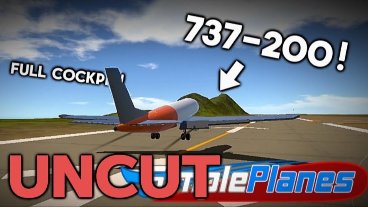 I Made A 737 200 In Simple Planes Uncut Youtube